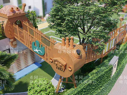 福一幼兒園室外裝修設(shè)計