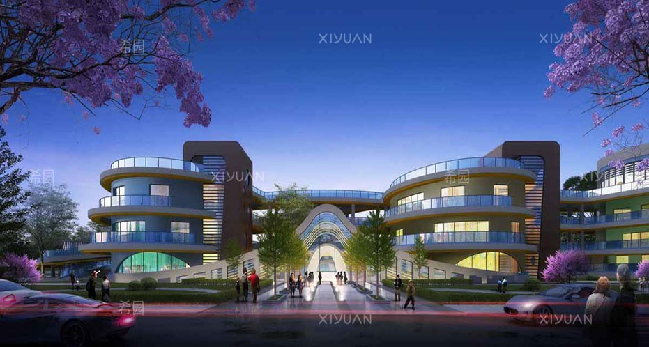 幼兒園外墻設計，塑造全方位教育環境