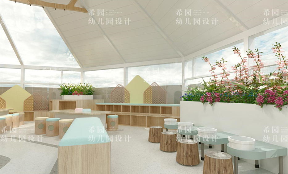 設計幼兒園美工坊