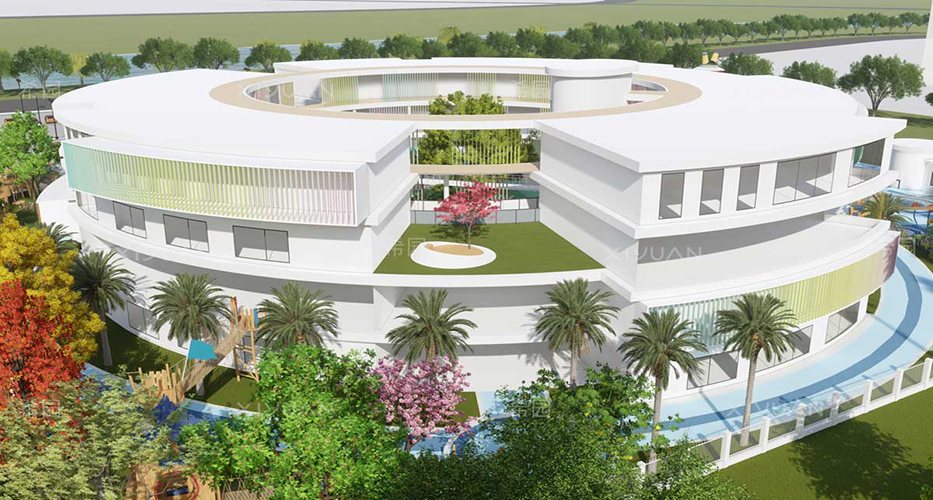 幼兒園建筑設計效果圖