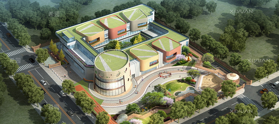 幼兒園環境設計為什么要找專業幼兒園設計公司