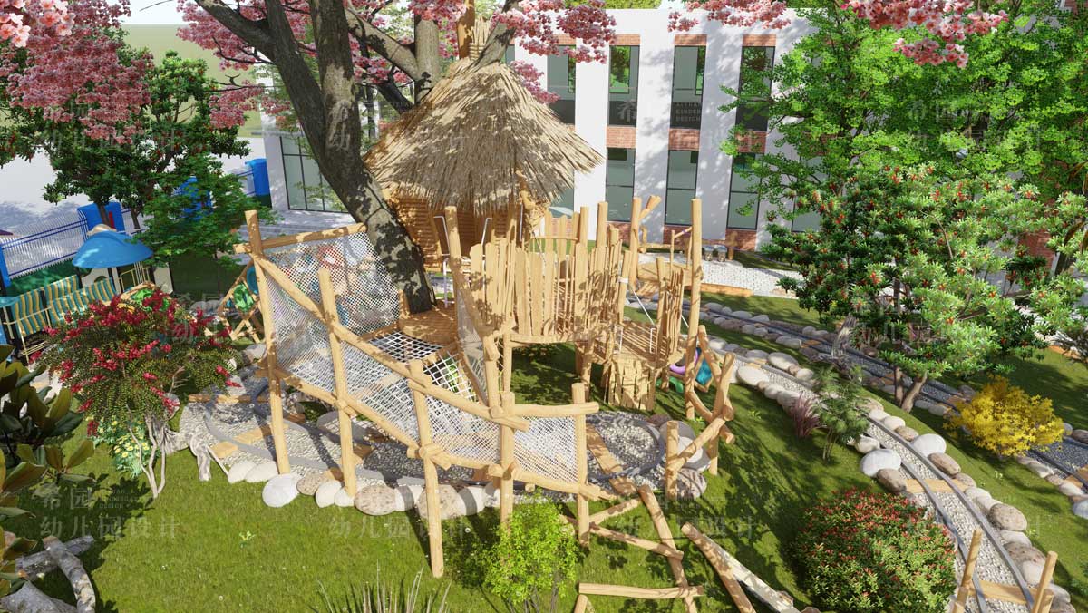 幼兒園室外運動拓展區