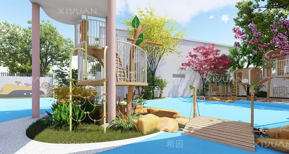 幼兒園設計裝修案例圖