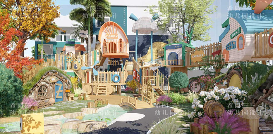幼兒園環境色彩設計
