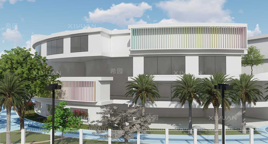 幼兒園建筑設計效果圖