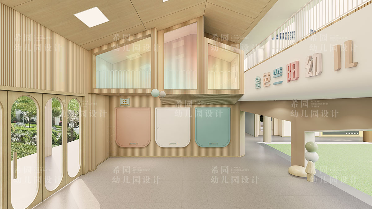 幼兒園大廳設計